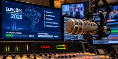 Buscas por rádio sobem durante apuração do 1º turno